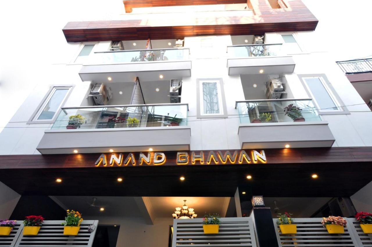 Hotel Anand Bhawan Neu-Delhi Exterior foto